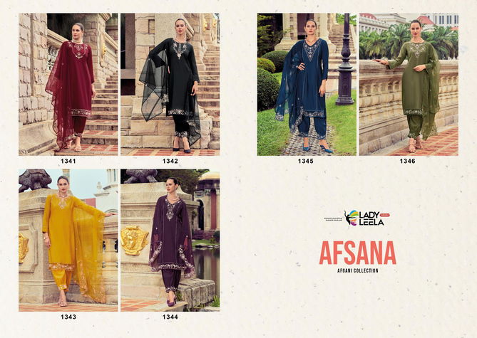 Afsana By Lady Leela Viscose Silk Designer Kurti With Bottom Dupatta Wholesale Market In Surat
